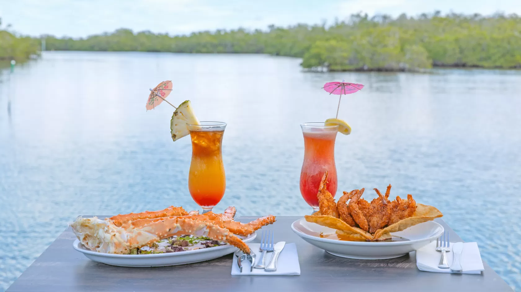 Food at Coconut Jacks