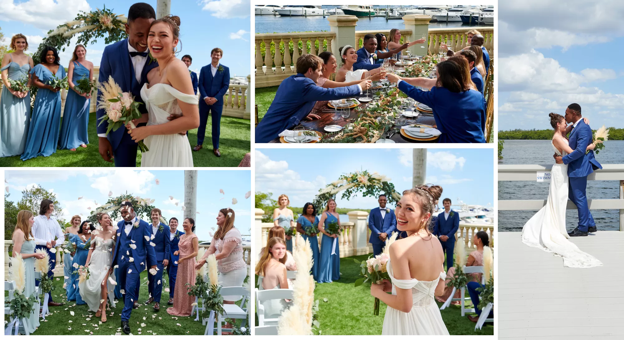 Bridal Guide weddings photo shoot sampling - westin