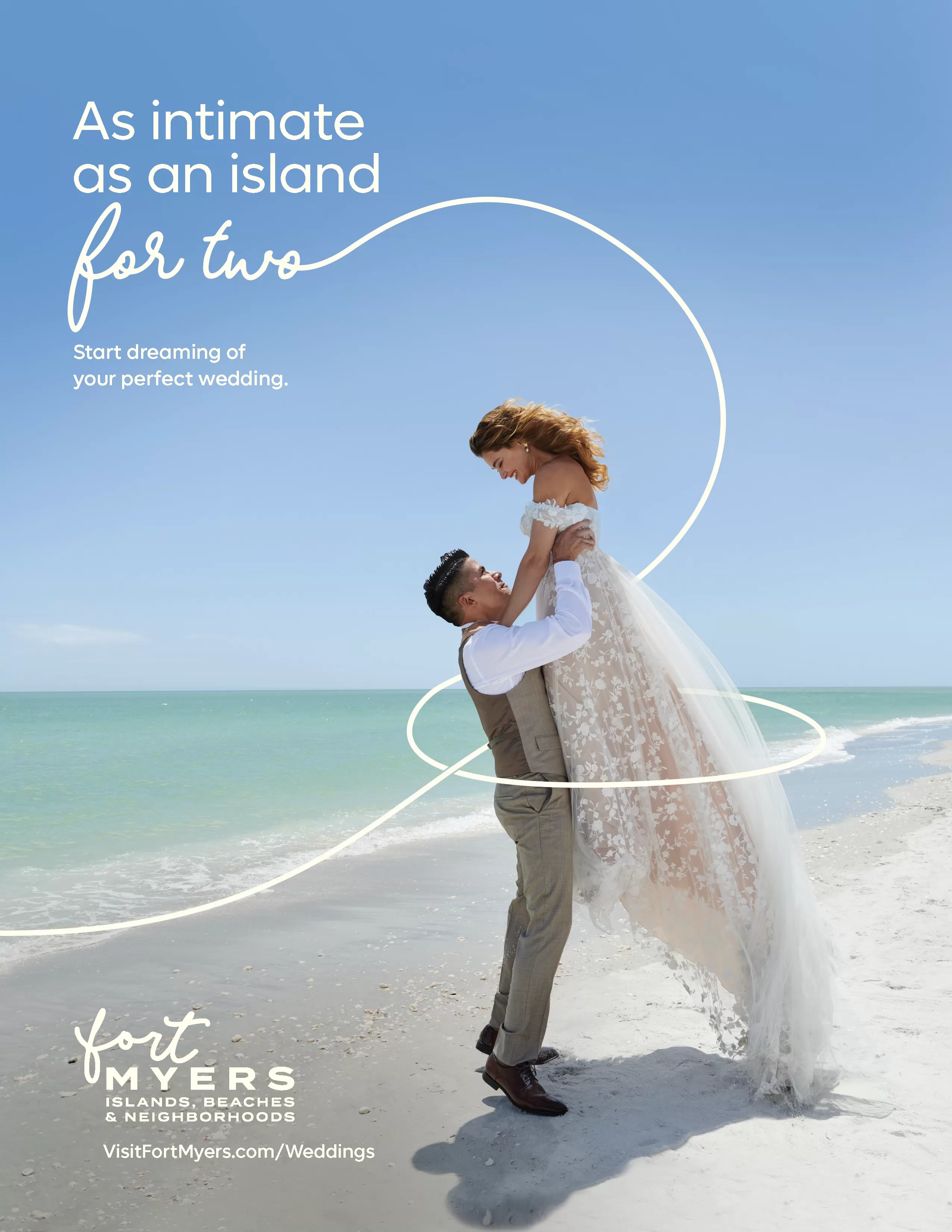 Wedding print ad sample